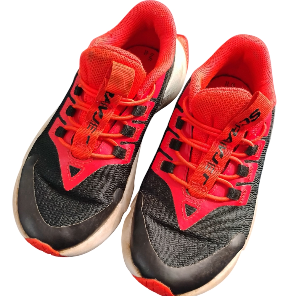 Under Armour Orange and Black Sneakers